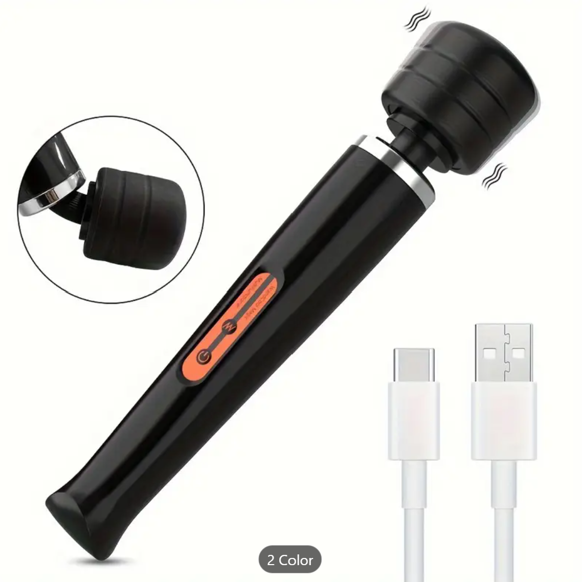 Rechargeable AV Wand – 10-Mode Pleasure Powerhouse