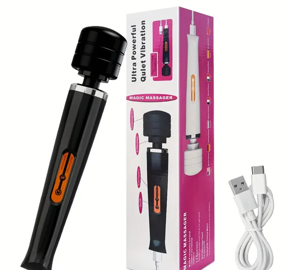 Rechargeable AV Wand – 10-Mode Pleasure Powerhouse