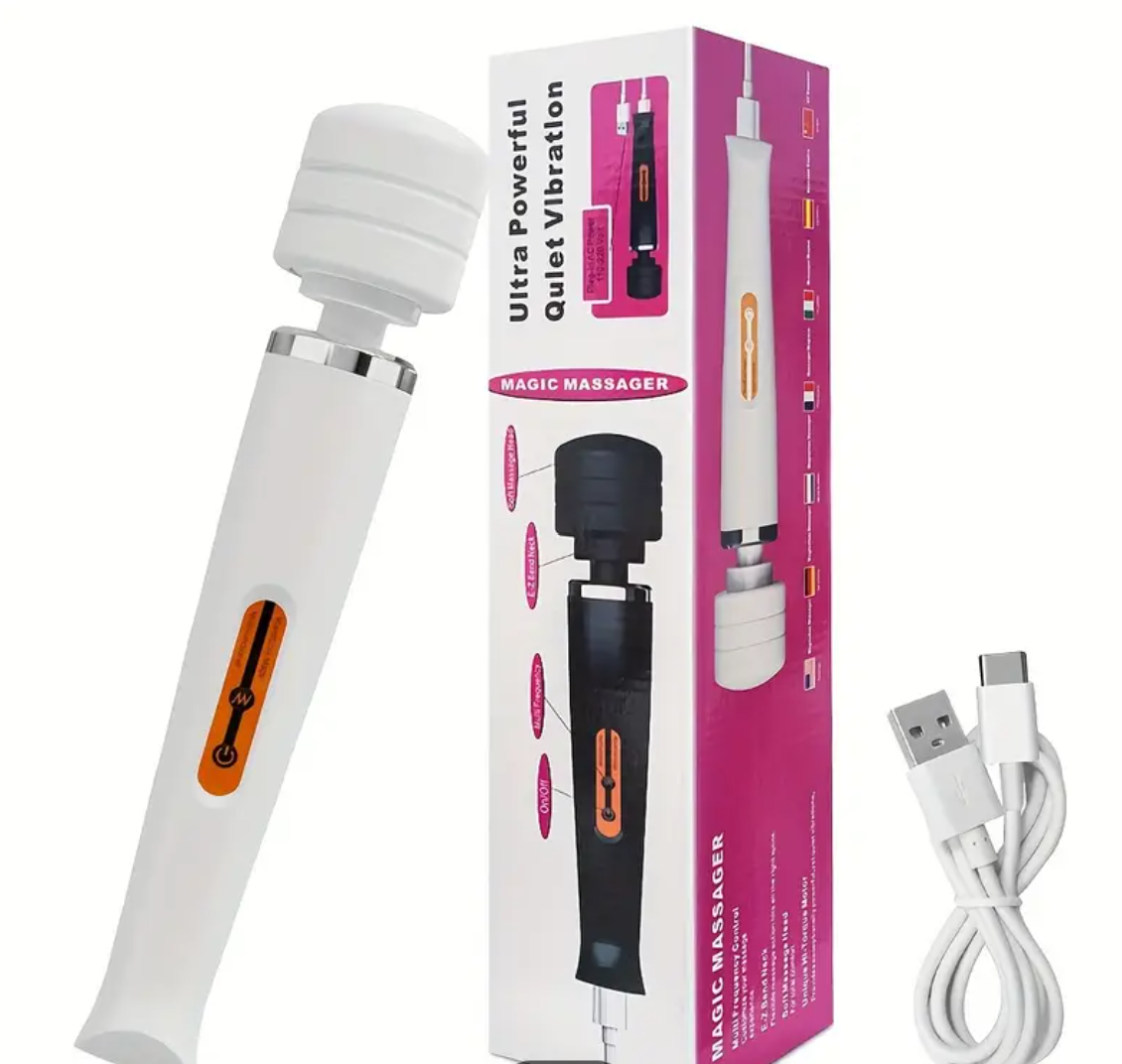 Rechargeable AV Wand – 10-Mode Pleasure Powerhouse