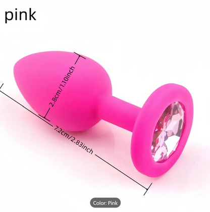 Silicone Anal Plug – Soft, Safe & Beginner-Friendly