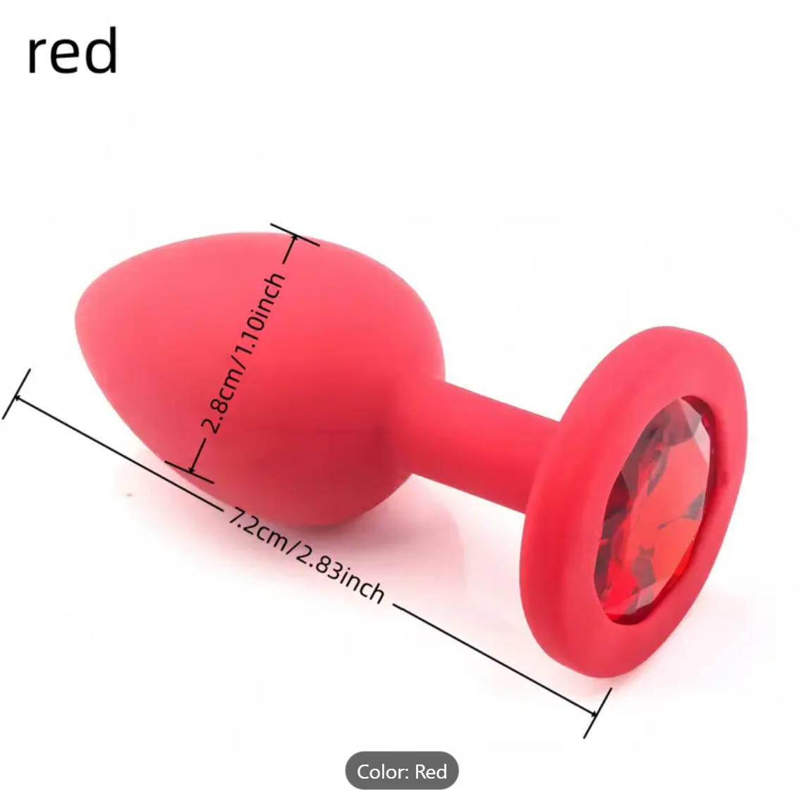 Silicone Anal Plug – Soft, Safe & Beginner-Friendly
