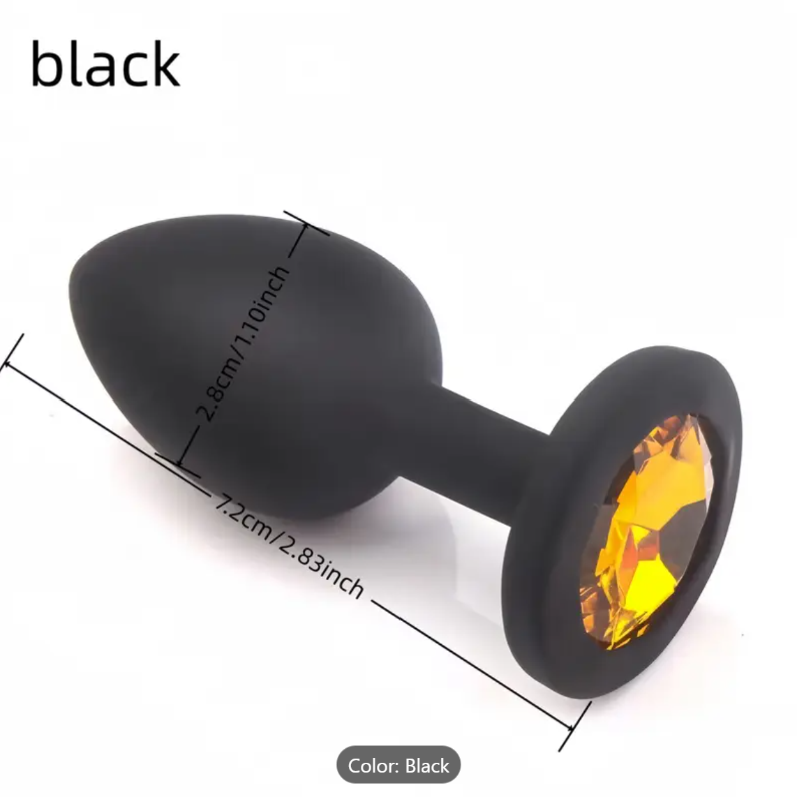 Silicone Anal Plug – Soft, Safe & Beginner-Friendly