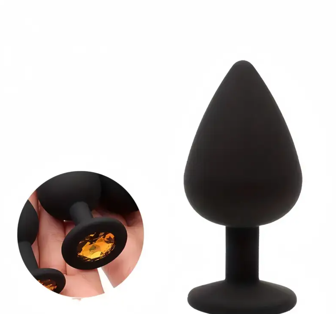 Silicone Anal Plug – Soft, Safe & Beginner-Friendly