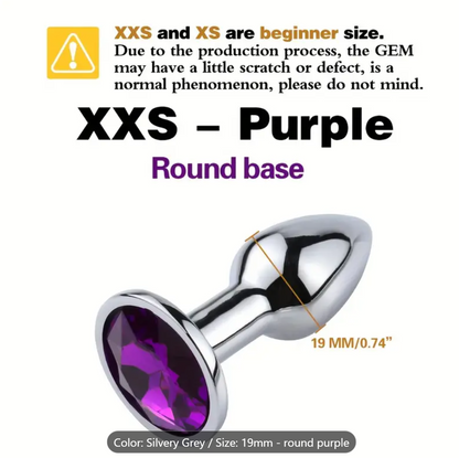 Anal XXS Plug for Shiny First-Time Fun