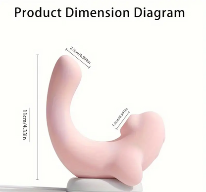 AquaWhale – Dolphin Whale Massager with 10 Suction Modes