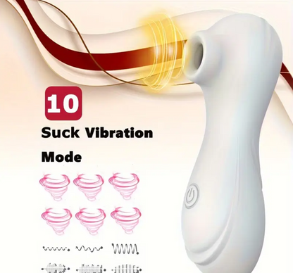 Suction Vibrator – 10 Modes to Ignite Shared Pleasure
