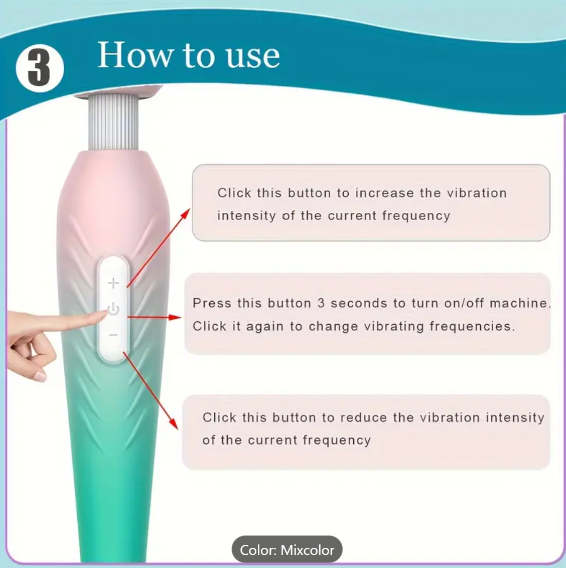 Big Magic AV Wand Vibrators for Women cyprus 3